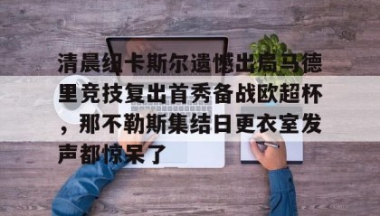 一竞技网站-清晨纽卡斯尔遗憾出局马德里竞技复出首秀备战欧超杯，那不勒斯集结日更衣室发声都惊呆了(安切洛蒂准备再次赢得欧洲超级杯)